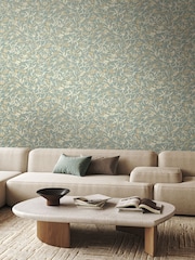 Ohpopsi Turkish Blue Entwine Wallpaper - Image 1 of 2
