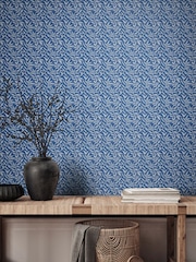 Ohpopsi Royal Dotty Leaf Print Wallpaper - Image 1 of 2