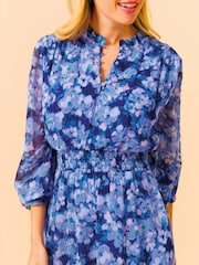Aspiga Blue Long Sleeve Sally Anne Dress - Image 3 of 5