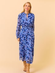 Aspiga Blue Long Sleeve Sally Anne Dress - Image 5 of 5
