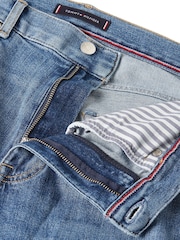 Tommy Hilfiger Blue Light Core Harlem Tapered Leg Jeans - Image 7 of 7