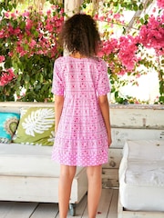 Blanco - Vestido Santorini de 100 % algodón de Aspiga - Imagen 2 de 4