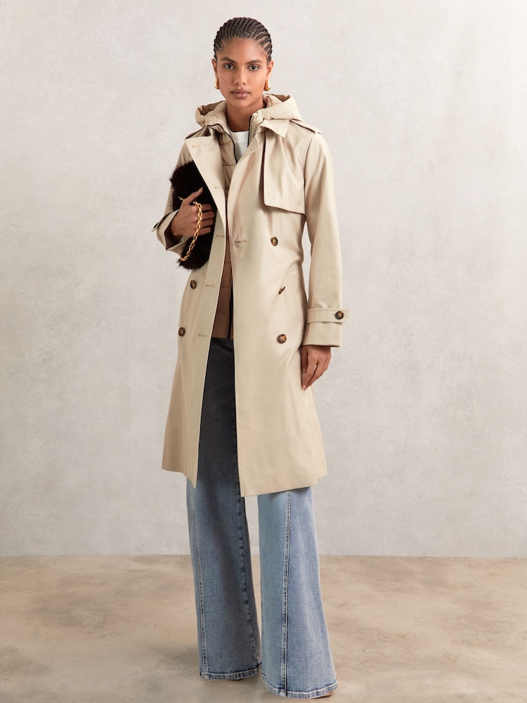 Reiss Stone Azura Coat - Image 1 of 10