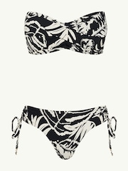 Sea Level Black Jungle Book Twist Bandeau - Image 5 of 5