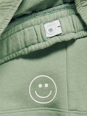 ONLY KIDS Green Smile Top/Shorts Sweat Set - Image 3 of 3