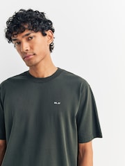NN.07 Green Adam EMB T-Shirt - Image 4 of 4