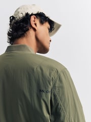 NN.07 Green Dixon 8280 Bomber Jacket - Image 5 of 6