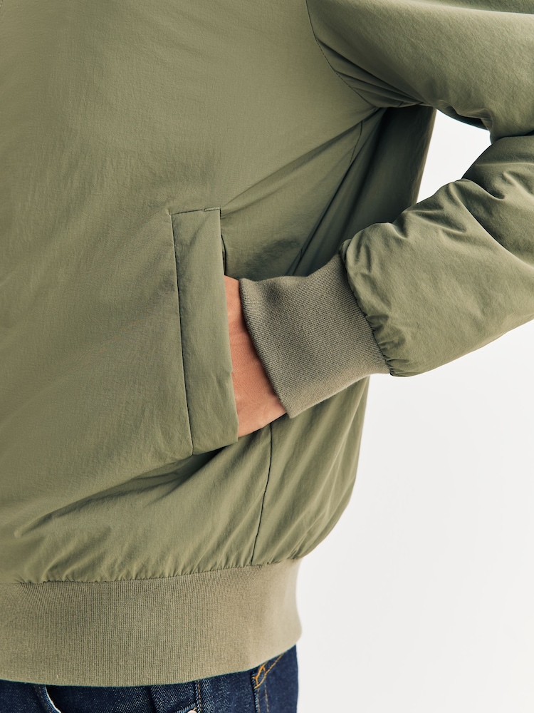 NN.07 Green Dixon 8280 Bomber Jacket - Image 6 of 6 NN.07 Green Dixon 8280 Bomber Jacket - Image 6 of 6