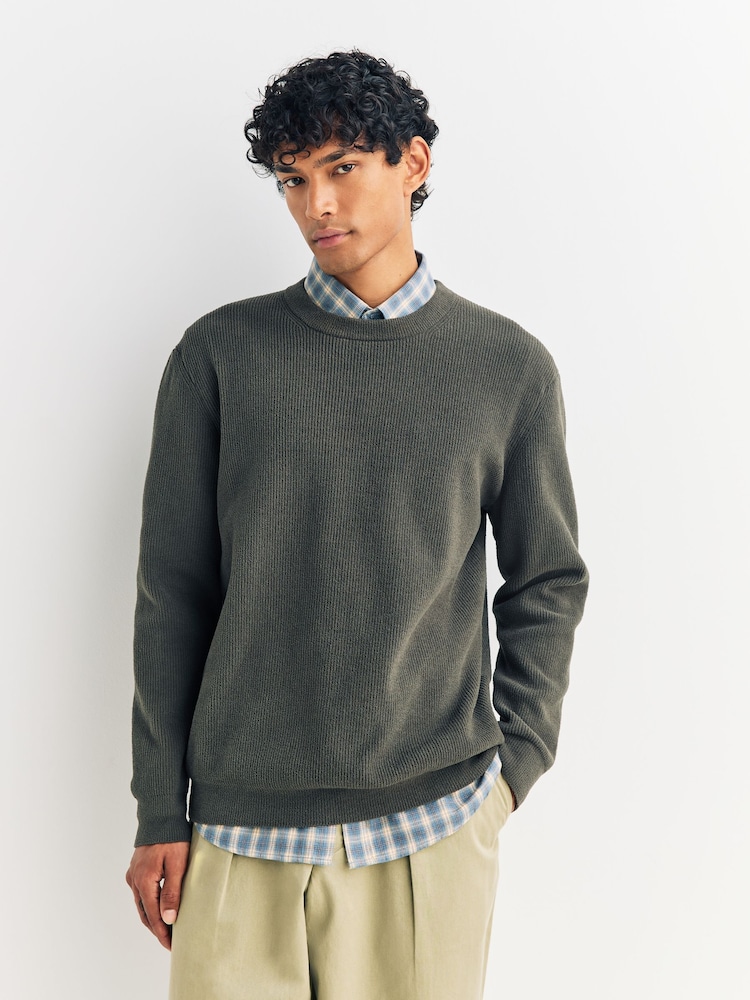 NN.07 Green Danny Jumper - Image 1 of 4 NN.07 Green Danny Jumper - Image 1 of 4