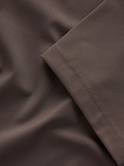 self. Chocolate Fitted Short Sleeve Top - Image 9 of 9