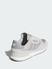 adidas Originals Grey Treziod 2 Trainers - Image 4 of 9