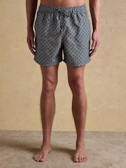 Joules Overton Navy Swimming Shorts - Image 1 of 8