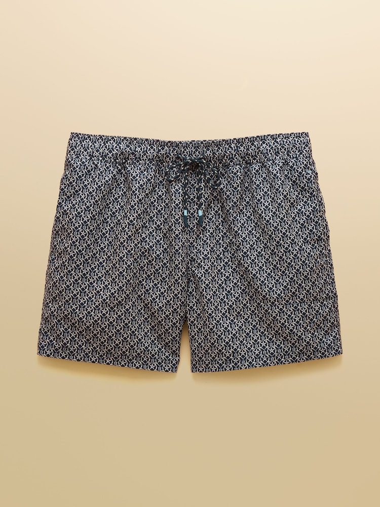 Joules Overton Navy Swimming Shorts - Image 8 of 8