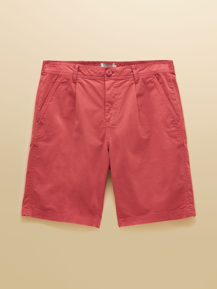 Joules Norfolk Rose Pink Relaxed Fit Chino Shorts - Image 8 of 8 Joules Norfolk Rose Pink Relaxed Fit Chino Shorts - Image 8 of 8