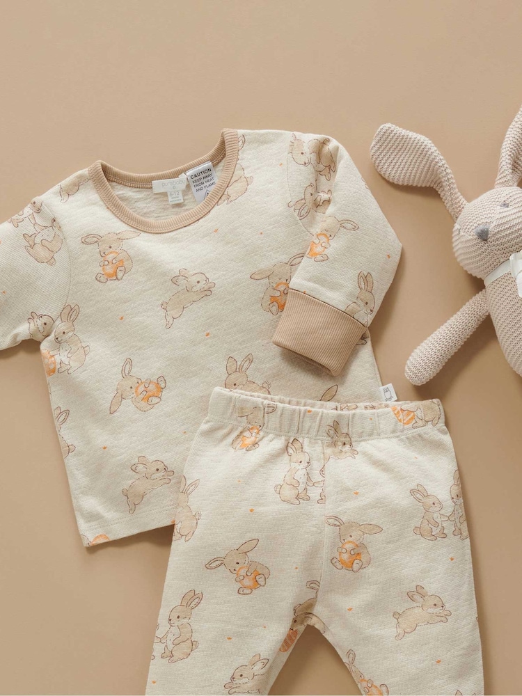 Purebaby Bunny Pyjamas Set - صورة 5 من 5