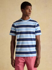 Joules Rugby Club Navy Crew Neck Cotton TShirt - Image 9 of 11