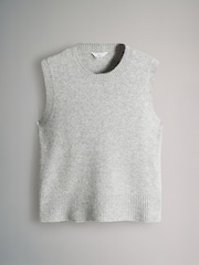 The Set 2 pletenih majic brez rokavov z volno - Slika 4 iz 7