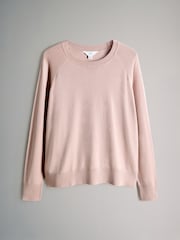 The Set Taupe Brown/Burgundy/Dark Pink/Light Pink Long Sleeve 4 Pack Fine Knit T-Shirts - Image 5 of 7