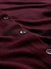 The Set Chocolate Brown/Burgundy/Dark Pink/Taupe Brown 4 Pack 3 Pack Fine Knit Button Through Cardigans - Image 18 of 19