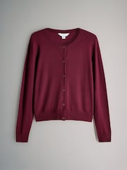 The Set Black/Red/Khaki Green 3 Pack 3 Pack Fine Knit Button Through Cardigan - Image 2 of 6