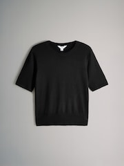 Black/Red/Khaki Green - The Set 4 Pacote de t shirts de malha fina - Imagem 2 de 6