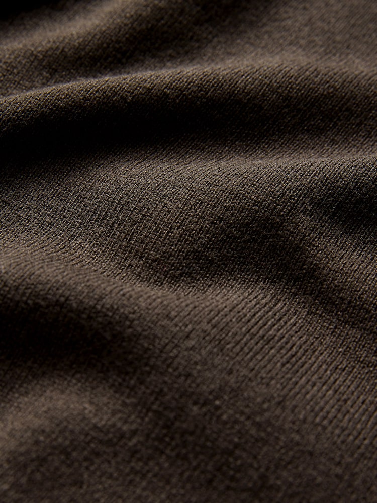 The Set Chocolate Brown 3 Pack Bundle Knit Jumpers - Image 6 of 6