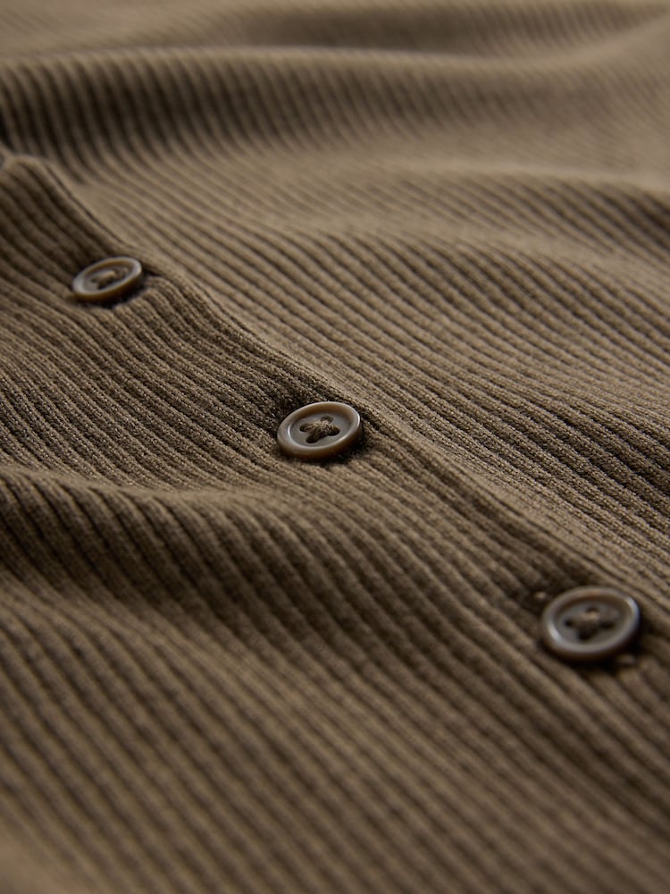 The Set Black/Brown 2 Pack Ribbed Knit Cardigans - Image 13 of 13