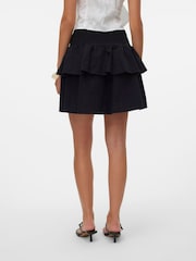 VERO MODA Black Tiered Lightweight Skirt - Image 2 of 5