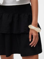 VERO MODA Black Tiered Lightweight Skirt - Image 4 of 5