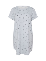 Yours Curve Pink Dipped Back Nightdress 2 Pack - Image 7 of 8