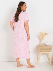 حزمة من 2 رداء للنوم متوسط الطول من Yours Curve - صورة 4 من 8