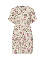 Yours Curve Natural Desert Dress - Image 6 of 6