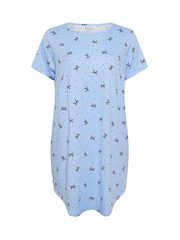 Yours Curve Black Dipped Back Nightdress 2 Pack - Image 8 of 8