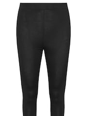 Yours Curve Grey Cropped Leggings 2 Pack - Image 8 of 8
