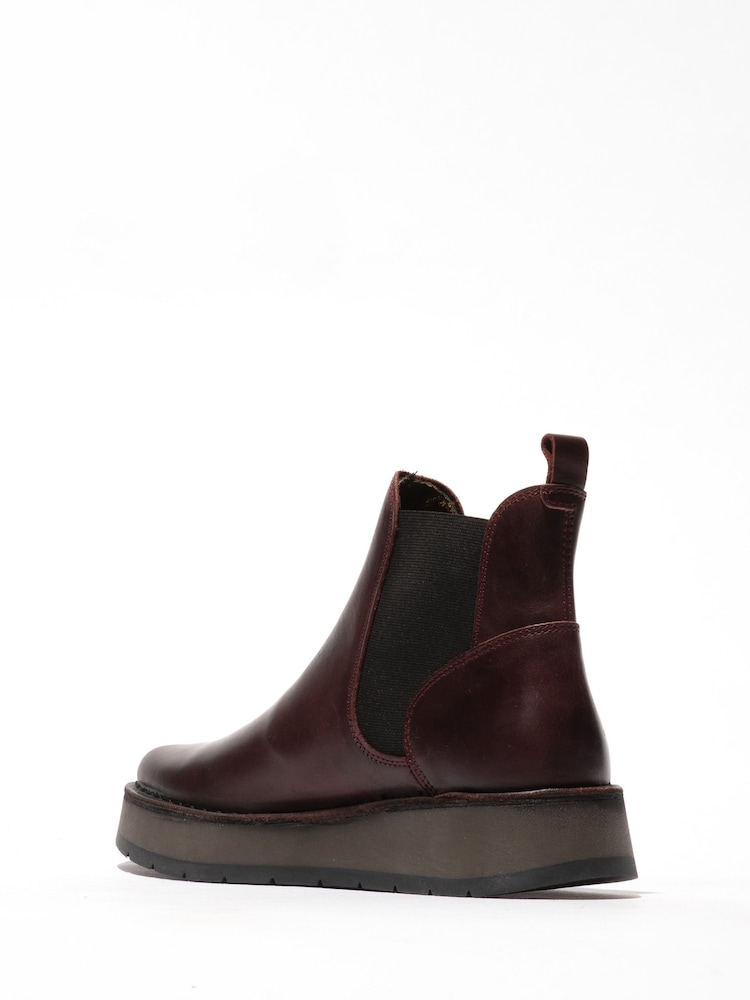 Fly London Red Rug Boots - Image 2 of 4