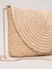 Phase Eight Natural Straw Clutch Bag - Image 3 of 7