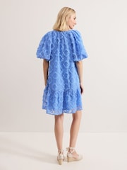 Phase Eight Blue Bella Mini Dress - Image 2 of 7