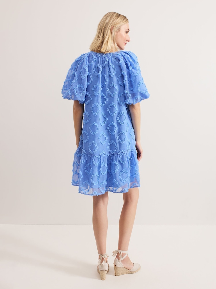 Phase Eight Blue Bella Mini Dress - Image 2 of 7