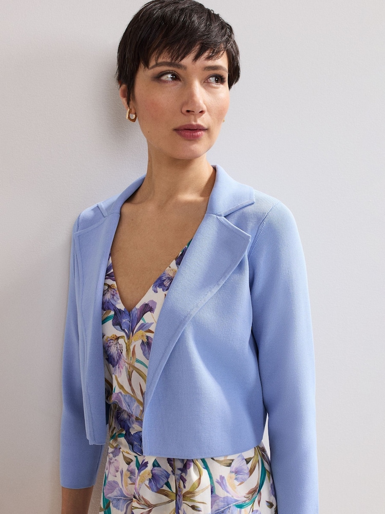 Phase Eight Blue Rihanna Jacket - Image 1 of 6