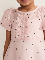 Phase Eight Pink Bebe Heart Dress - Image 4 of 6