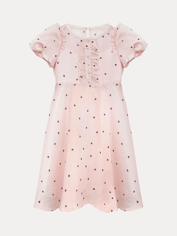 Phase Eight Pink Bebe Heart Dress - Image 6 of 6