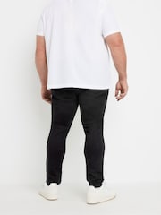 BadRhino Big & Tall Black Tapered Strech Jeans - Image 1 of 2