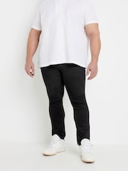BadRhino Big & Tall Black Tapered Strech Jeans - Image 2 of 2