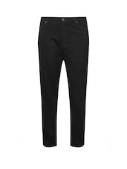 Negro - Vaqueros elásticos y tapered de BadRhino Big & Tall - Imagen 3 de 4