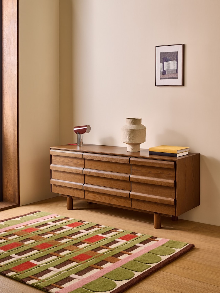 MADE.COM Oak Plinth Large Sideboard - Image 1 of 7 MADE.COM Oak Plinth Large Sideboard - Image 1 of 7