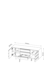 MADE.COM Oak Plinth Large Sideboard - Image 5 of 7