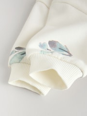 Cream Floral Baby Sweater and Joggers Set 2 Piece (0mths-2yrs) - Image 10 of 13