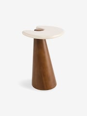 MADE.COM Dark Brown Finlo Side Table - Image 4 of 5