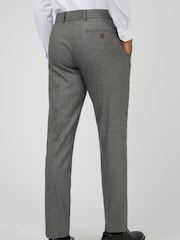 Ted Baker Tailoring Grey Blake Texture Trousers - Image 2 of 3