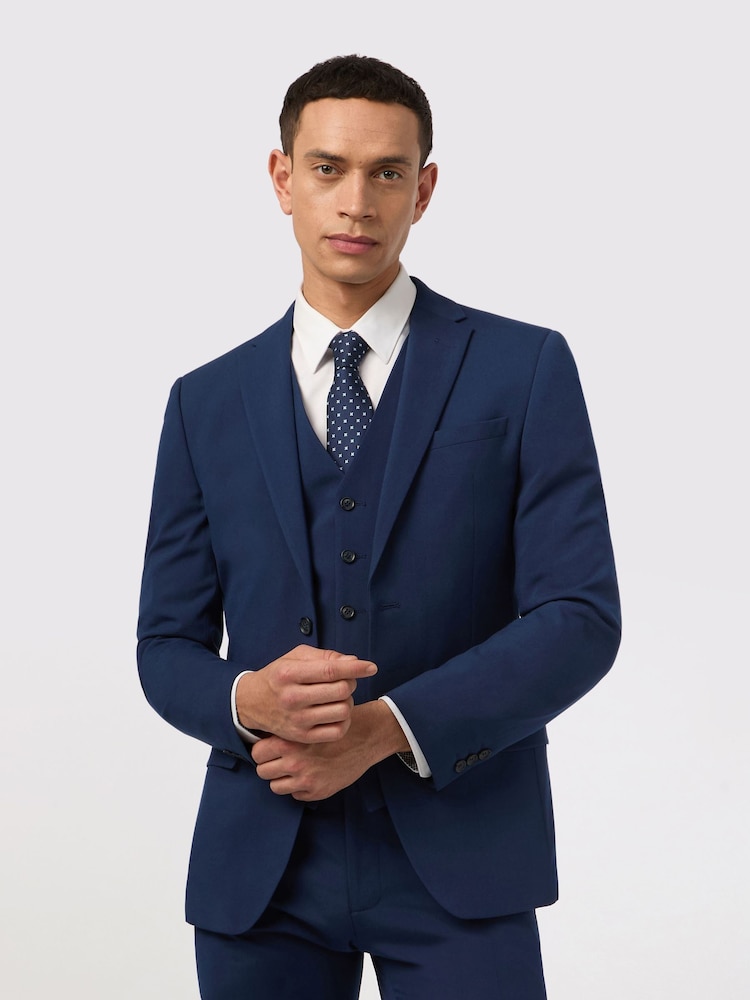 Ted Baker Tailoring Blue Montrose Jacket - Image 1 of 5